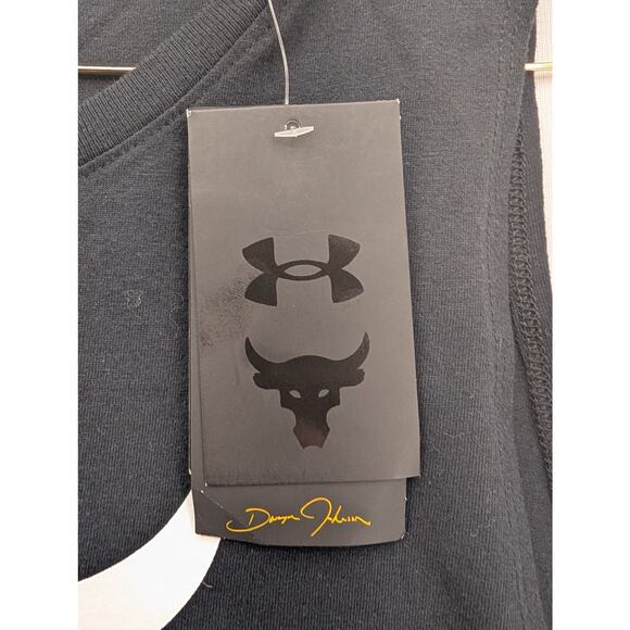 NWT Under Armour Project Rock Women's Tank in Black size Large - Picture 4 of 7